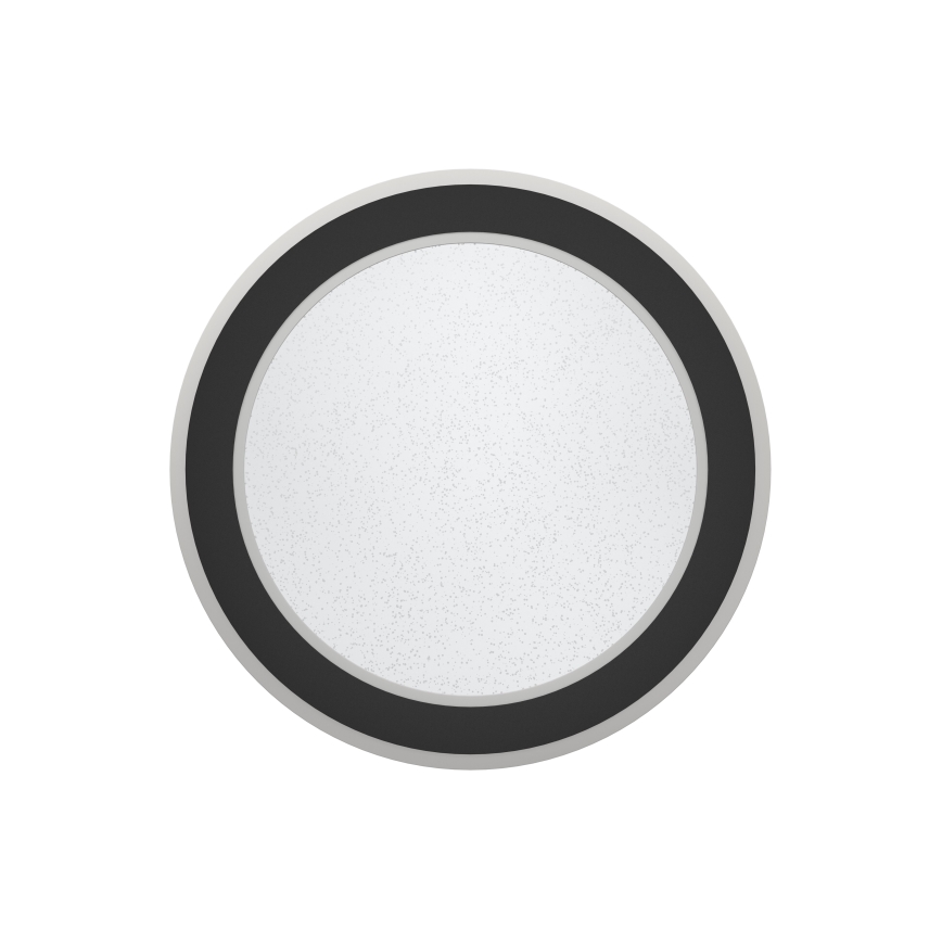 Eglo - Dimbare LED plafondlamp LED/20W/230V 2700-6500K zwart + afstandsbediening