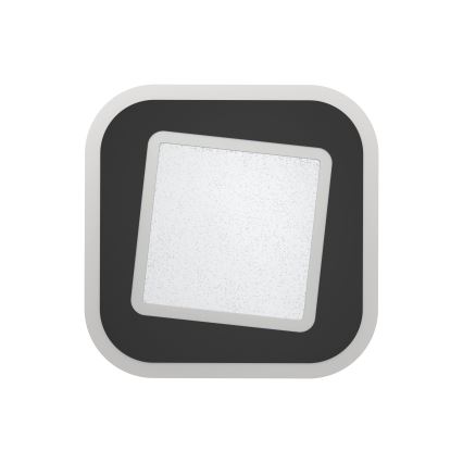 Eglo - Dimbare LED plafondlamp LED/20W/230V 2700-6500K zwart + afstandsbediening