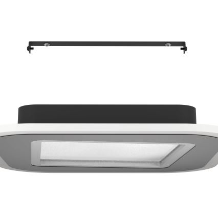 Eglo - Dimbare LED plafondlamp LED/20W/230V 2700-6500K zwart + afstandsbediening