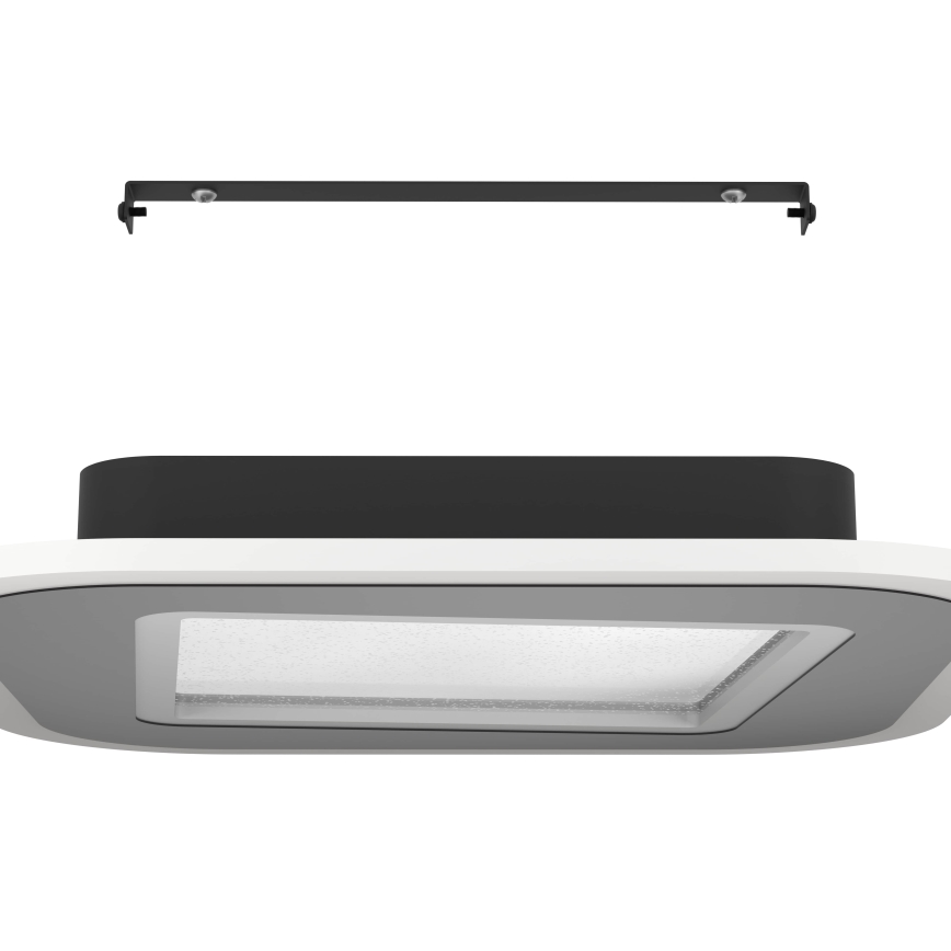 Eglo - Dimbare LED plafondlamp LED/20W/230V 2700-6500K zwart + afstandsbediening