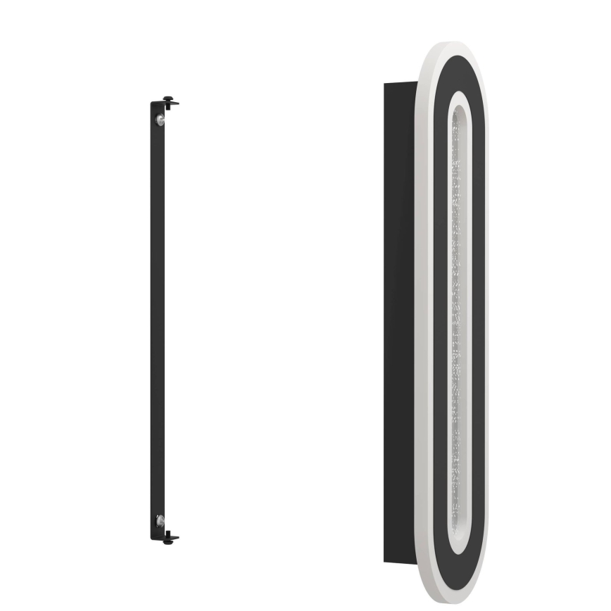 Eglo - LED wand verlichting LED/12W/230V 4000K zwart