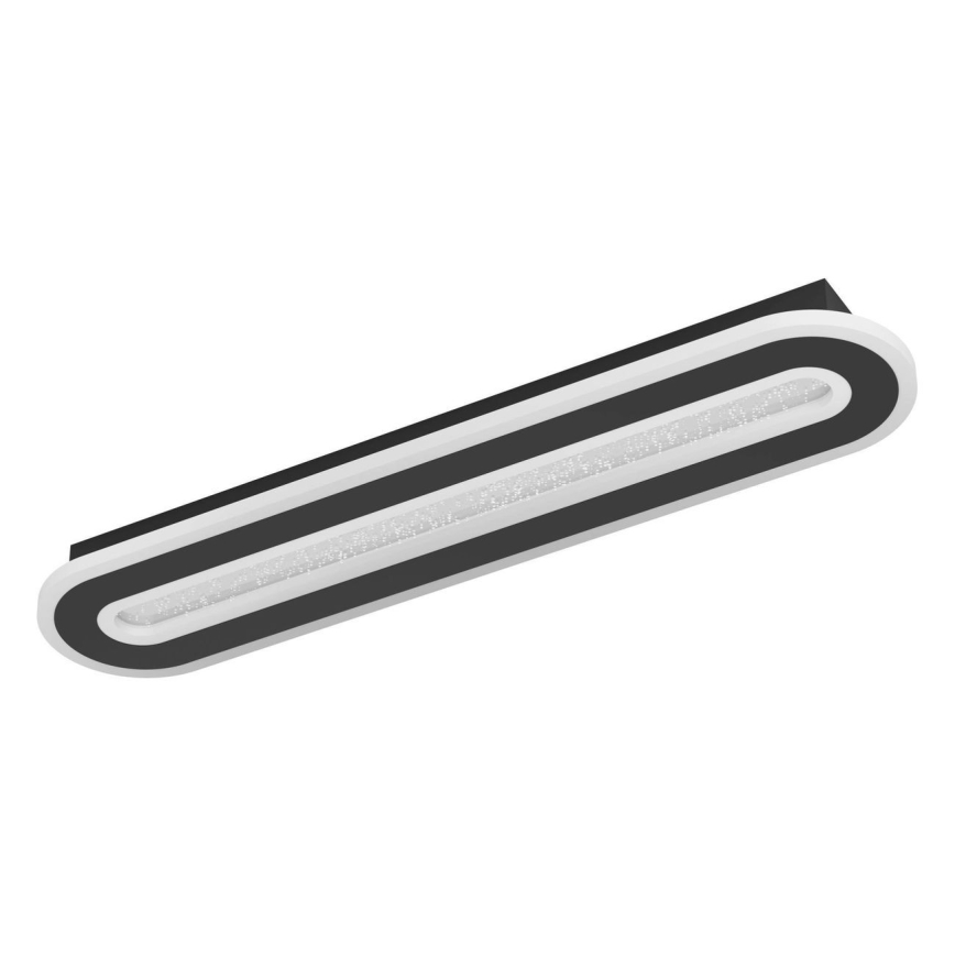 Eglo - Plafonnier à intensité variable LED/20W/230V 2700-6500K noir + télécommande