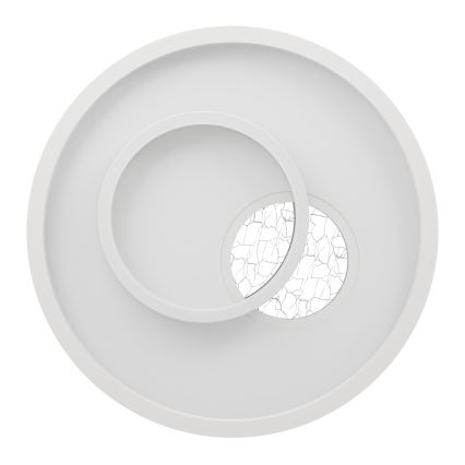Eglo - LED Plafondlamp 1xLED/14W/230V + 1xLED/8,5W diameter 38 cm wit