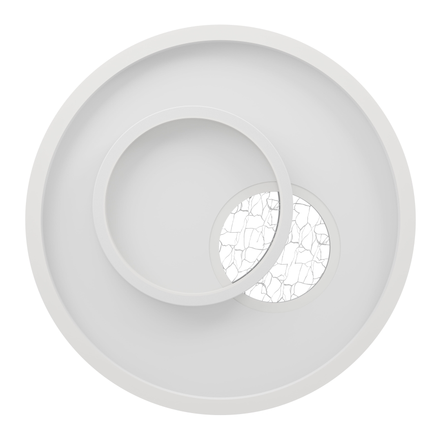 Eglo - LED Plafondlamp 1xLED/14W/230V + 1xLED/8,5W diameter 38 cm wit