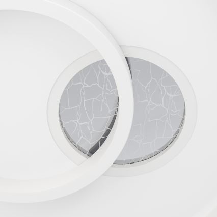 Eglo - LED Plafondlamp 1xLED/14W/230V + 1xLED/8,5W diameter 38 cm wit