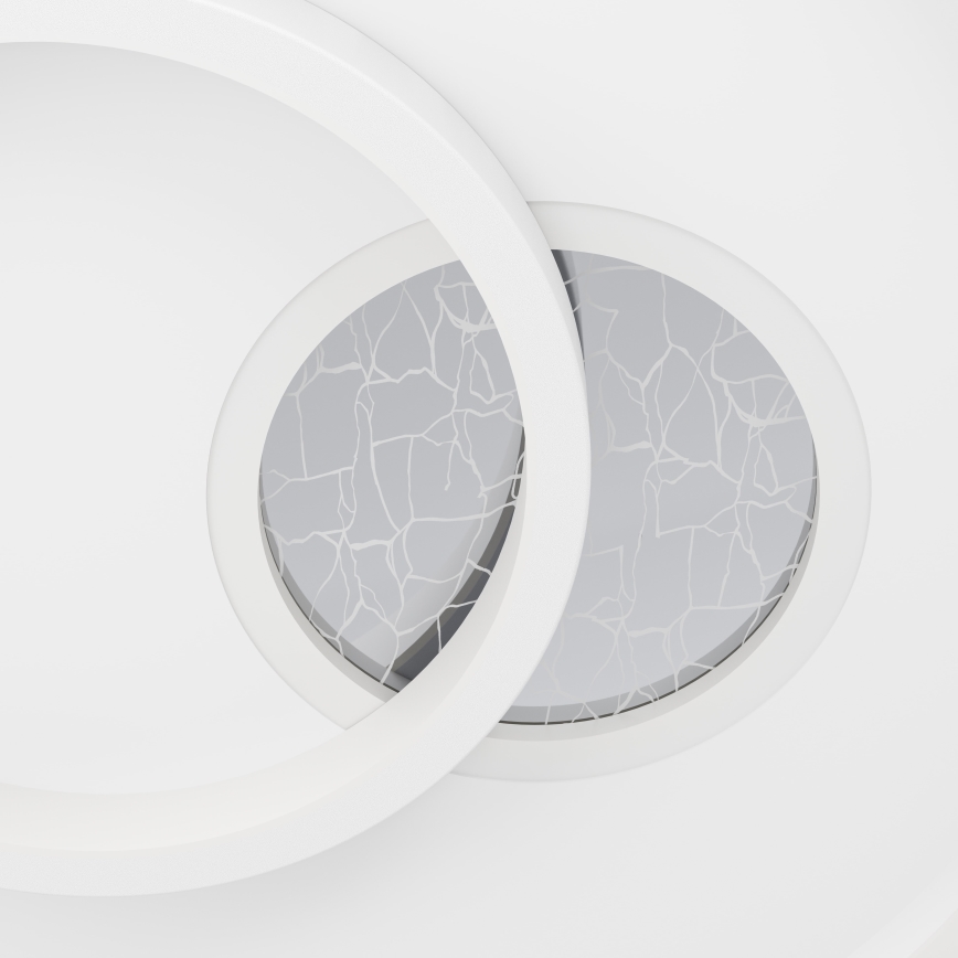 Eglo - LED Plafondlamp 1xLED/14W/230V + 1xLED/8,5W diameter 38 cm wit