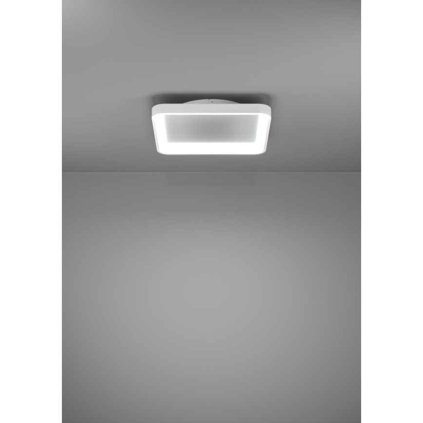 Eglo - Dimbare LED plafondlamp LORETELLO LED/12W/230V wit + afstandsbediening