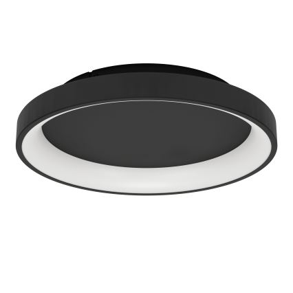 Eglo - Dimbare LED plafondlamp LED/12W/230V 2700-6500K zwart + afstandsbediening