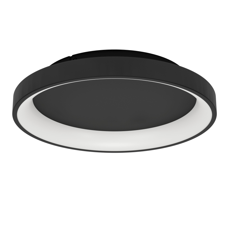 Eglo - Dimbare LED plafondlamp LED/12W/230V 2700-6500K zwart + afstandsbediening