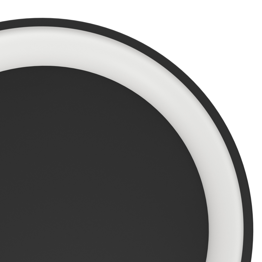 Eglo - Plafonnier à intensité variable LED/12W/230V 2700-6500K noir + télécommande