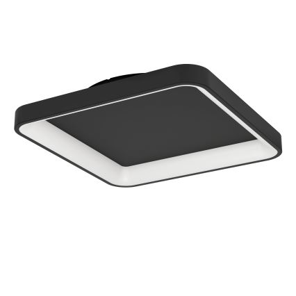 Eglo - Plafonnier à intensité variable LED/12W/230V 2700-6500K noir + télécommande