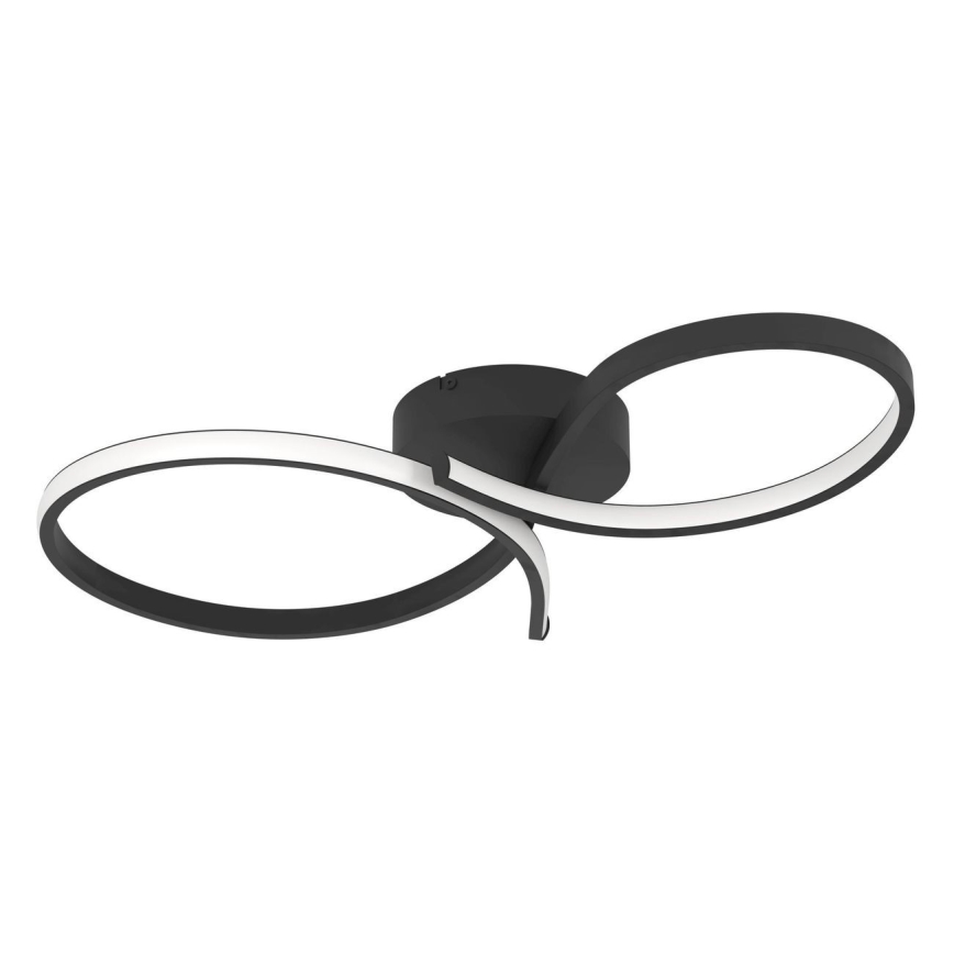 Eglo - Plafonnier LED/21W/230V 3000K noir