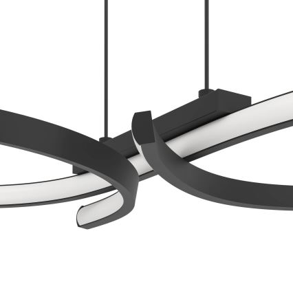Eglo - LED Hanglamp aan een koord LED/21W/230V 3000K zwart