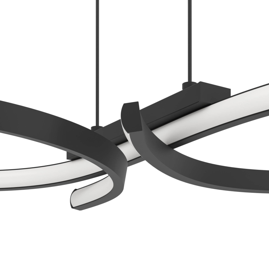 Eglo - LED Hanglamp aan een koord LED/21W/230V 3000K zwart