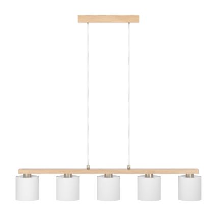 Eglo - Suspension filaire 5xE27/28W/230V