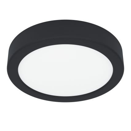 Eglo - LED-plafondlamp LED/7,5W/230V 2700/4000/6500K Ø 16,6 cm zwart