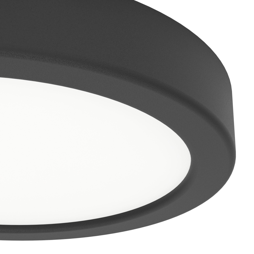 Eglo - LED-plafondlamp LED/7,5W/230V 2700/4000/6500K Ø 16,6 cm zwart