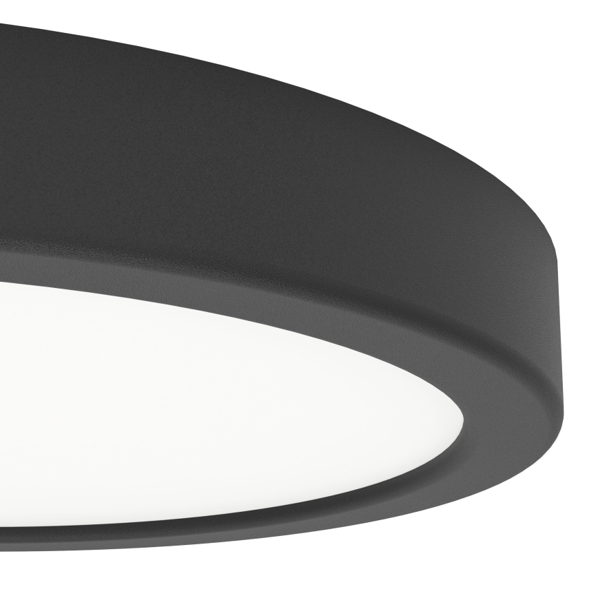 Eglo - Plafonnier LED FUEVA LED/11,5W/230V 2700/4000/6500K Ø 21,1 cm noir