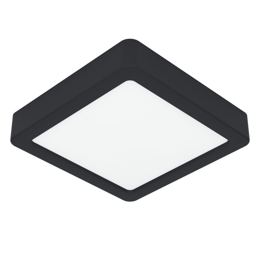 Eglo - Plafonnier LED/7W/230V 2700/4000/6500K 15x15cm noir