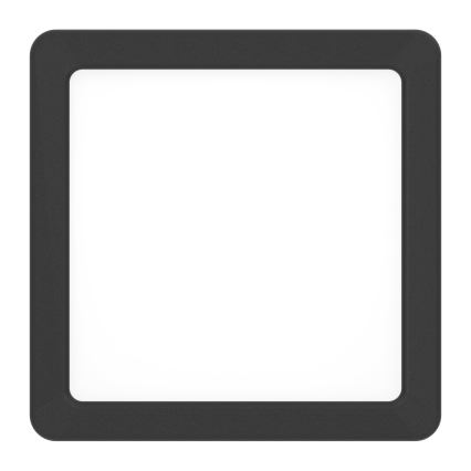 Eglo - Plafonnier LED/7W/230V 2700/4000/6500K 15x15cm noir