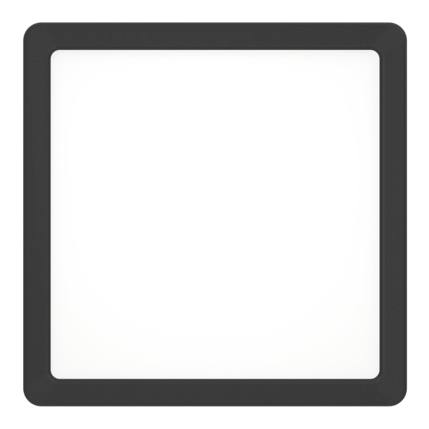 Eglo - LED plafondlamp LED/10,5W/230V 2700/4000/6500K 22x22cm zwart