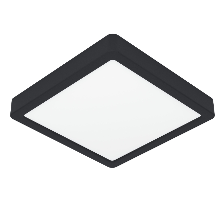 Eglo - LED Plafonnier LED/10,5W/230V 2700/4000/6500K 22x22cm noir