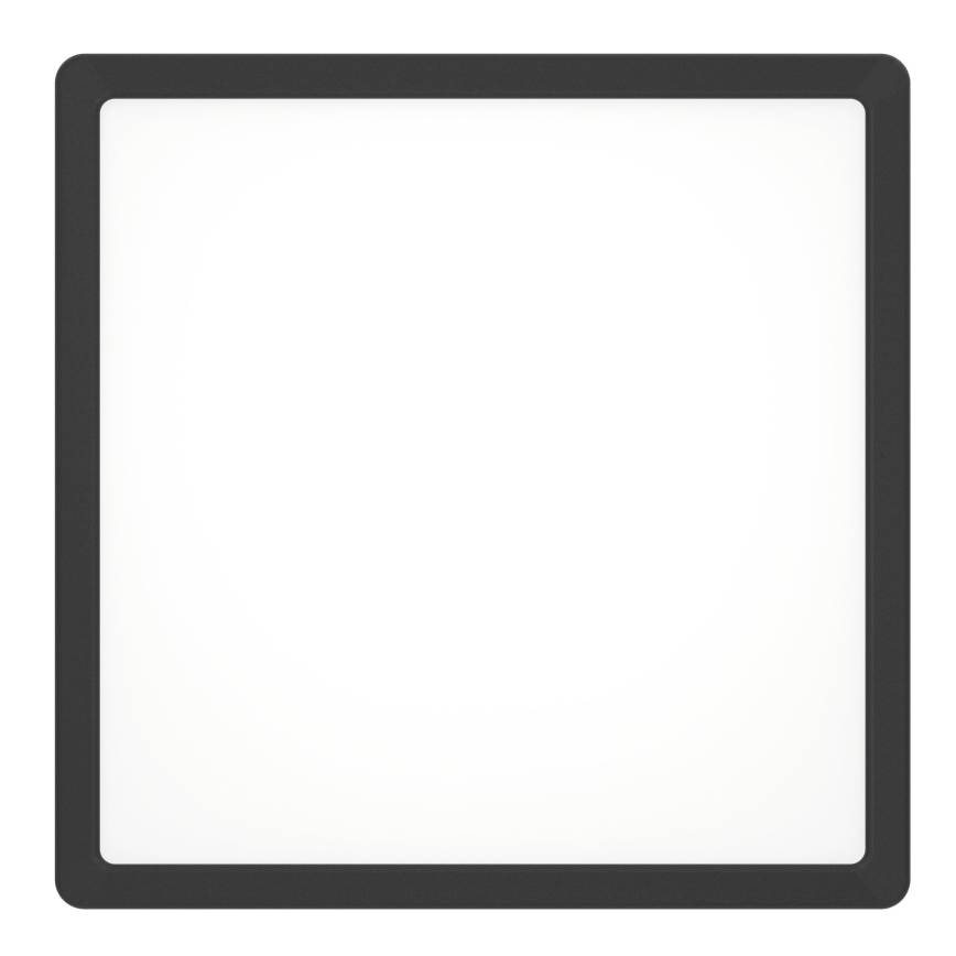 Eglo - LED plafondlamp LED/13W/230V 2700/4000/6500K 29x29cm zwart