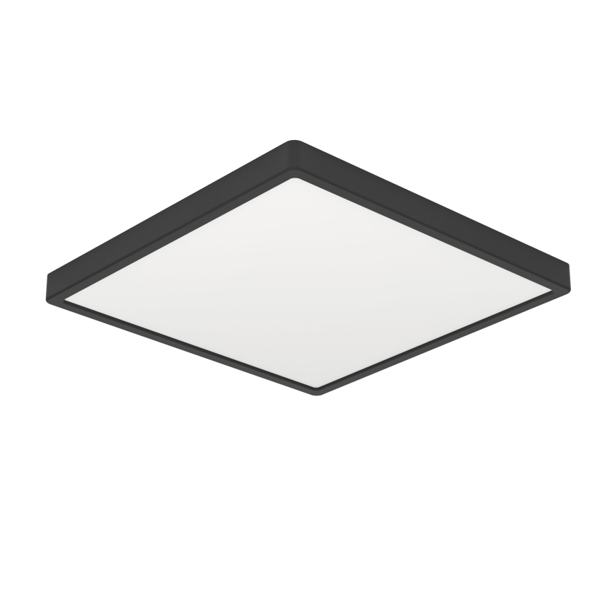 Eglo - Plafonnier LED/17,5W/230V 2700/4000/6500K 39x39 cm noir