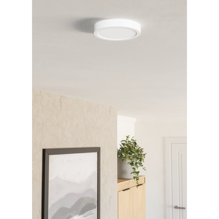 Eglo - LED plafondlamp LED/7,5W/230V 2700/4000/6500K pr. 16,6 cm wit