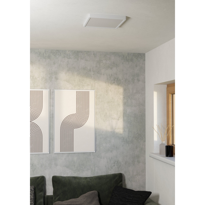 Eglo - LED plafondlamp LED/13W/230V 2700/4000/6500K 29x29 cm wit