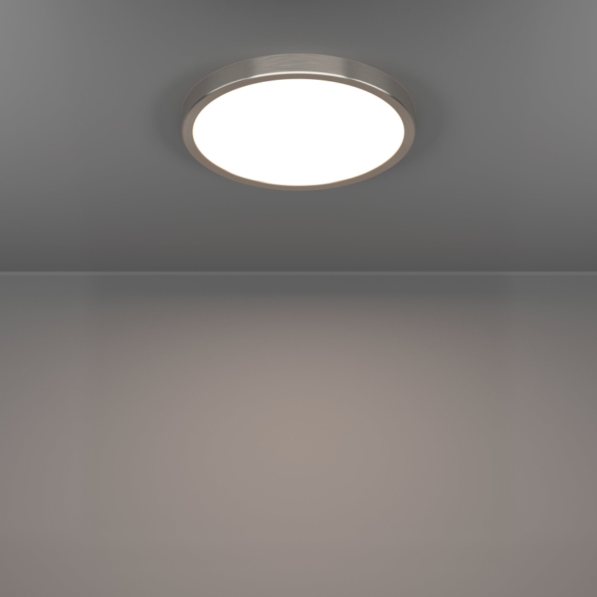 Eglo - LED-plafondlamp LED/14,2W/230V 2700/4000/6500K Ø 27,8 cm mat chroom