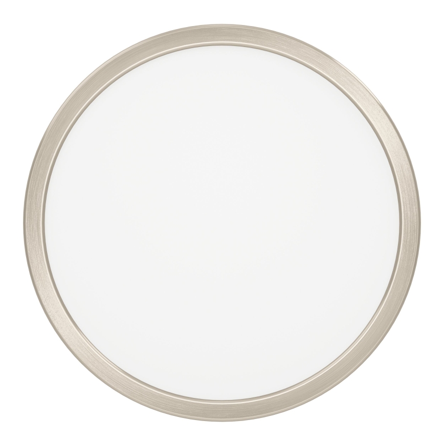 Eglo - Plafonnier LED 14,2 W / 230 V, 2700/4000/6500 K, Ø 27,8 cm, chrome mat