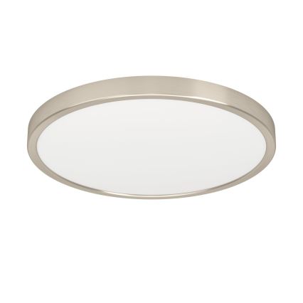 Eglo - Plafonnier LED 17 W (230 V), températures de couleur 2700/4000/6500 K, Ø 38,9 cm, chrome mat