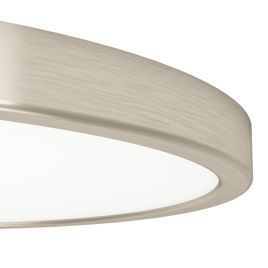 Eglo - Plafonnier LED 17 W (230 V), températures de couleur 2700/4000/6500 K, Ø 38,9 cm, chrome mat