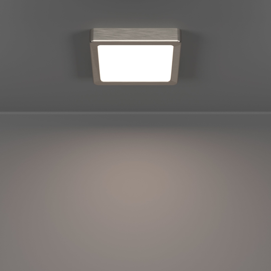 Eglo - LED-plafondlamp LED/7W/230V 2700/4000/6500K 15x15 cm mat chroom