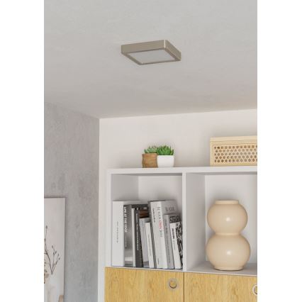 Eglo - Plafonnier LED/7W/230V 2700/4000/6500K 15x15 cm chrome mat