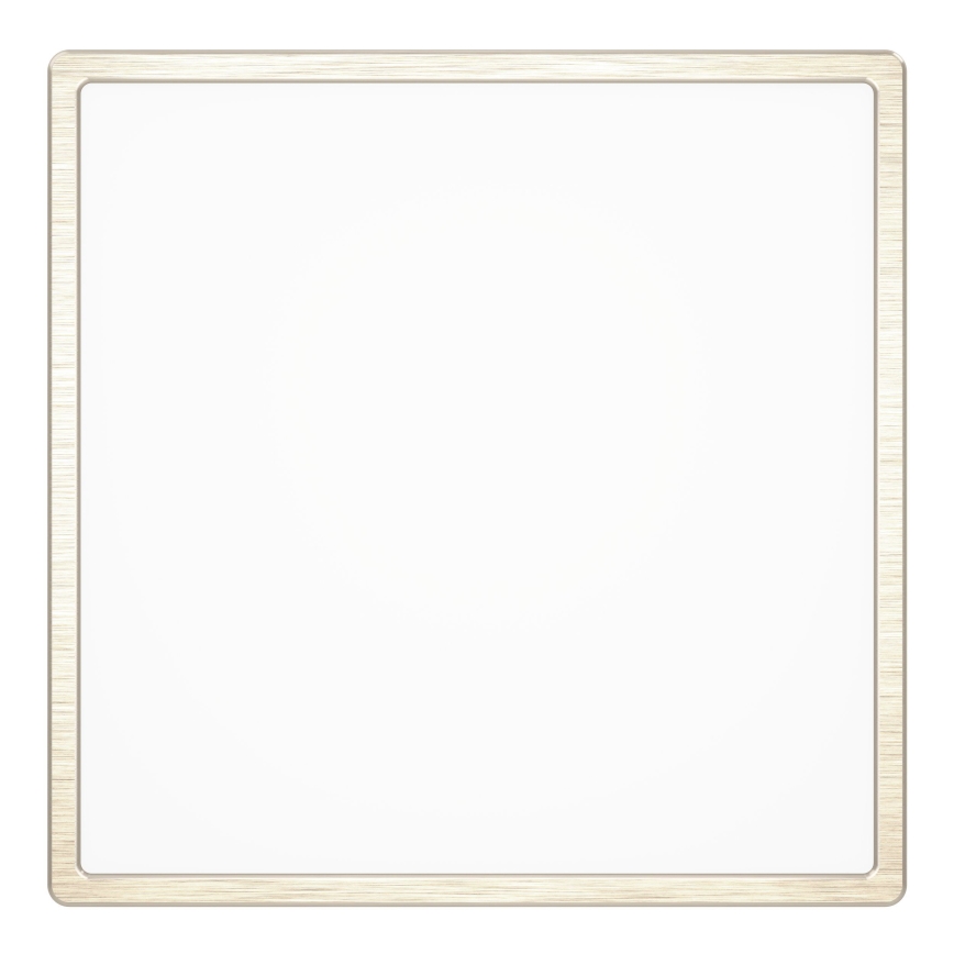 Eglo - LED plafondlamp LED/17,5W/230V 2700/4000/6500K 39x39 cm mat chroom