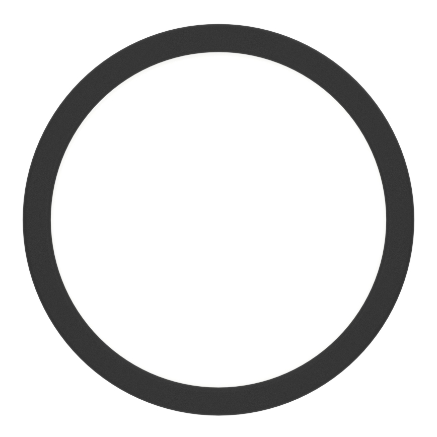 Eglo - LED plafondlamp voor badkamer LED/11,5W/230V Ø 21,1 cm IP44 zwart