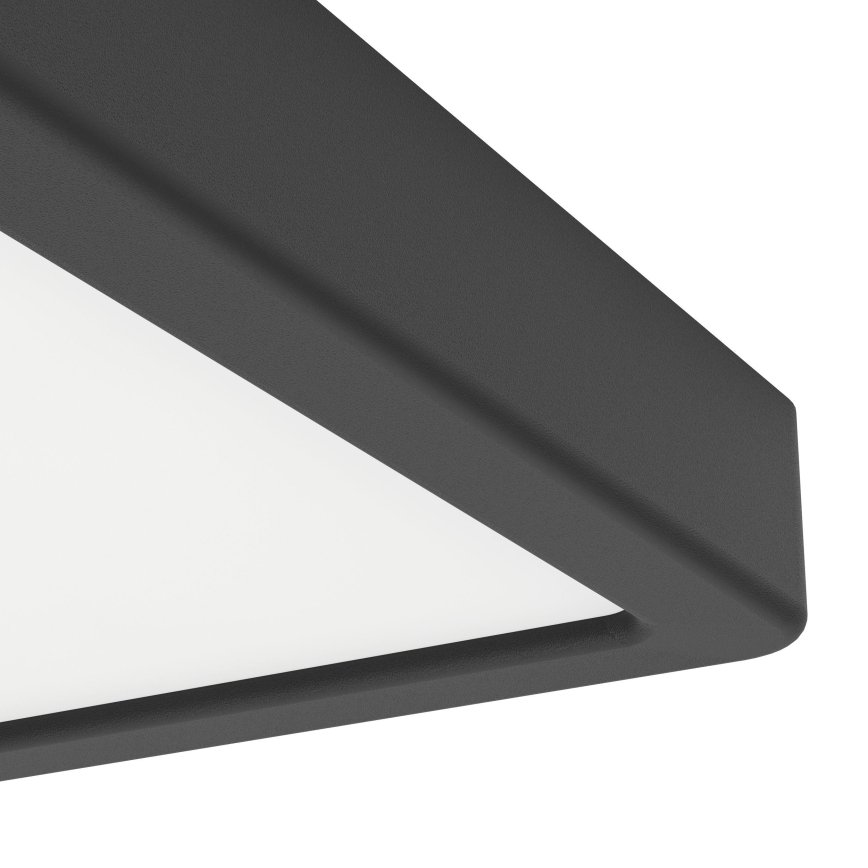 Eglo - LED-plafondlamp voor badkamer LED/7W/230V 2700/4000/6500K 15x15 cm IP44 zwart