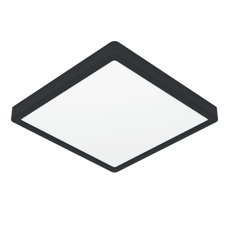 Eglo - LED-plafondlamp voor de badkamer LED/13W/230V 2700/4000/6500K 29x29 cm IP44 zwart