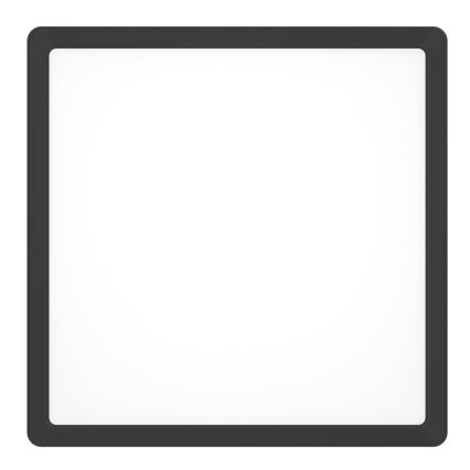 Eglo - LED-plafondlamp voor de badkamer LED/13W/230V 2700/4000/6500K 29x29 cm IP44 zwart