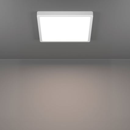 Eglo - Plafonnier LED pour salle de bains 13W/230V 29x29 cm IP44 blanc