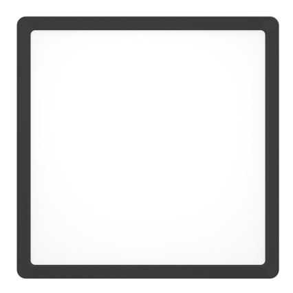 Eglo - LED RGBW dimbare plafondlamp voor badkamer LED/13,5W/230V 2700-6500K 29,5x29,5 cm IP44 zwart