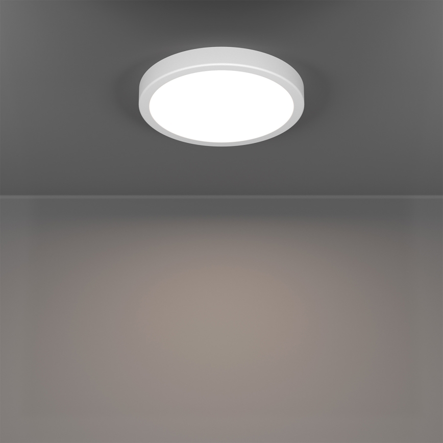 Eglo - LED RGBW dimbare plafondlamp voor badkamer LED/11,2W/230V 2700-6500K Ø 21,1 cm IP44 wit