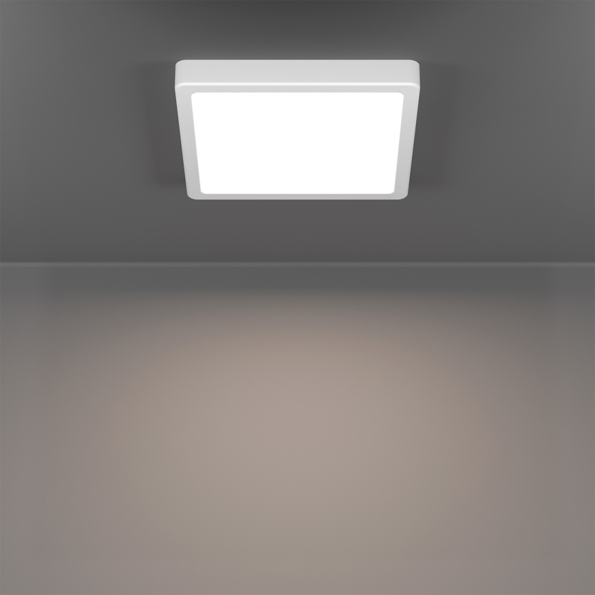 Eglo - Plafonnier LED RGBW dimmable pour salle de bains LED/10,5W/230V 2700-6500K 22x22 cm IP44 blanc