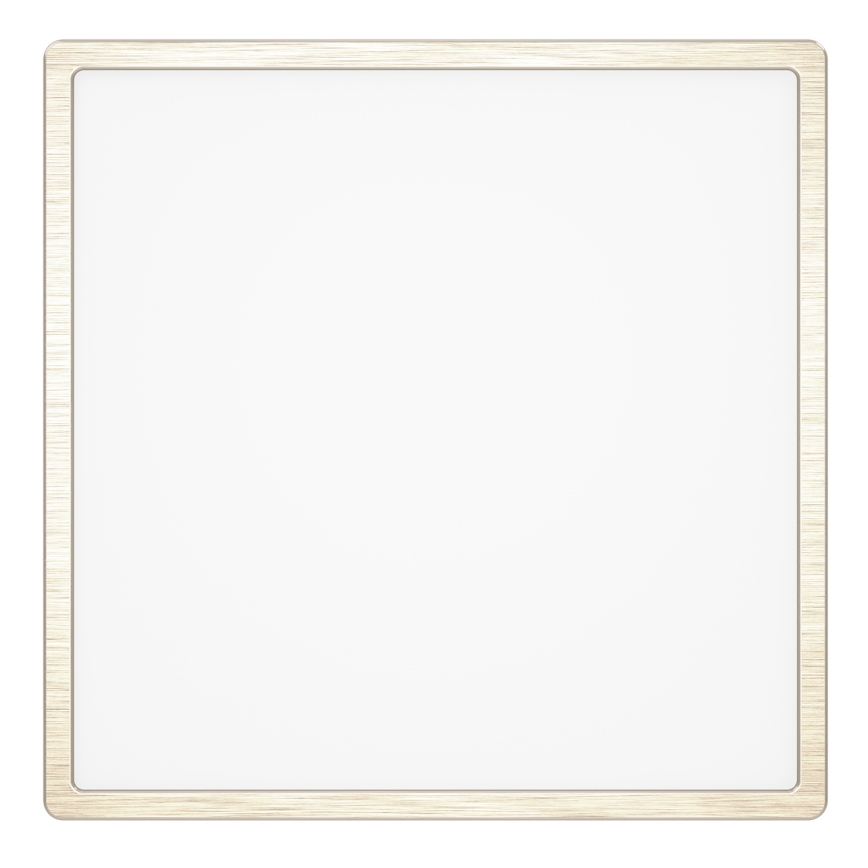 Eglo - Dimbare LED RGBW plafondlamp voor de badkamer LED/13,5W/230V 2700-6500K 29,5x29,5 cm IP44 mat chroom