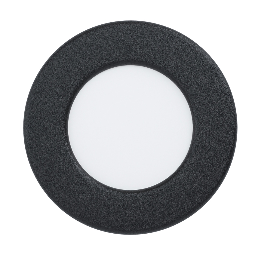 Eglo - LED-inbouwspot 3,7W/230V, 2700/4000/6500K, Ø 8,8 cm, zwart