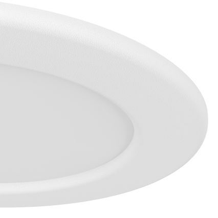 Eglo - LED-inbouwspot, 6,3 W, 230 V, 2700/4000/6500 K (instelbare kleurtemperatuur), Ø 11,9 cm, wit
