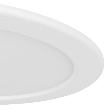 Eglo - Spot encastré LED 10,5 W / 230 V, 2700/4000/6500 K, Ø 16,8 cm, blanc