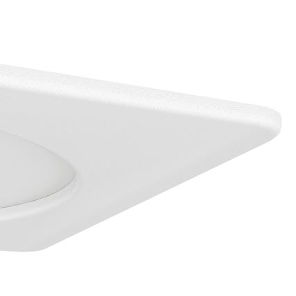 Eglo - Luminaire encastré LED 6,3 W, 230 V, 2700/4000/6500 K, 11,9 x 11,9 cm, blanc